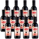 Kit 12 Mini Vinho Quinta do Morgado Tinto Suave 245ml