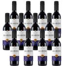 Kit 12 Mini Vinho San Severo Tinto Seco 250ml