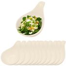 Kit 12 Molheiras de Melamina Branca Premium 12cm Leve Resistente - 100mL - Bestfer