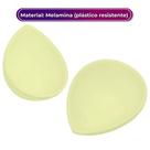 Kit 12 Molheiras Gota de Melamina Premium 9,6cm x 7,2cm Leve Resistente - 150mL - Bestfer Kit 12 Molheiras Gota de Melamina Premium 9,6cm x 7,2cm Leve Resistente - 150mL - Bestfer