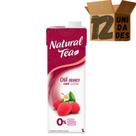 Kit 12 Natural Tea Chá Branco Sabor Lichia 1 L