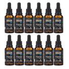 Kit 12 óleo Para Barba Hidratante Amaciar Os Pelos Toque Seco Ipa Beer 30ml Urban Men
