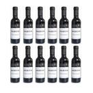 Kit 12 ou 6 Mini Vinho Cabernet Sauvignon Seco Halberth 375ml Atacado Brinde Lembrancinha Casamento