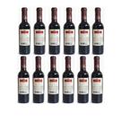 Kit 12 ou 6 Mini Vinho Tinto Suave Bordô Halberth 375ml Atacado Brinde Lembrancinha Casamento