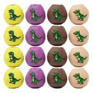 Kit 12 Ovos De Dinossauro Brinquedo Fidget Toy Para Apertar E Relaxar
