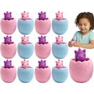 Kit 12 Ovos De Unicórnio Squishies Sortidos Brinquedos Sensoriais Antiestresse