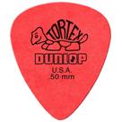 Kit 12 Palhetas Dunlop Tortex 0.50mm Vermelha Para Guitarra Violão Baixo Kit 12 Palhetas Dunlop Tortex 0.50mm Vermelha Para Guitarra Violão Baixo