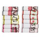 Kit 12 Pano de Prato Atoalhado Algodão Felpudo Gênova Kit 12 Pano de Prato Atoalhado Algodão Felpudo Gênova