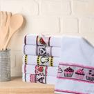 Kit 12 Pano de Prato Toalha P/ Cozinha Secar Louça Atoalhado Kit 12 Pano de Prato Toalha P/ Cozinha Secar Louça Atoalhado