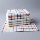 Kit 12 panos de prato atoalhado felpinha