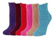Kit 12 Pares De Meia Felputa Inverno Lisa E Estampada Feminina Tam. Unico