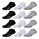 Kit 12 Pares de Meia Soquete Masculino e Feminino - Sport Kit 12 Pares de Meia Soquete Masculino e Feminino - Sport