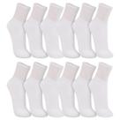 Kit 12 Pares de Meias Atoalhadas Esportiva Cano Médio Trifil Kit 12 Pares de Meias Atoalhadas Esportiva Cano Médio Trifil