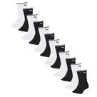 Kit 12 Pares De Meias Cano Alto Masculina Adulto Com Solado Atoalhado