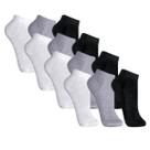 Kit 12 Pares de Meias Cano Curto Meia Masculino e Feminino Para Trabalho, Escola, Academia e Esportes Multicolorido