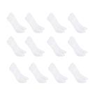 Kit 12 Pares De Meias Femininas Super Invisível Sapatilha Selene Básica