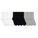 Kit 12 Pares Meia Cano Alto Griffos Algodão Longo Unissex Adulto 38ao43 Kit 12 Pares Meia Cano Alto Griffos Algodão Longo Unissex Adulto 38ao43