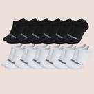 Kit 12 Pares Meia Invisível Topper Respirável e Leve