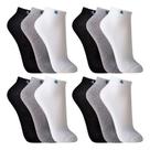 Kit 12 Pares Meia Lupo Cano Curto Masculina Sport