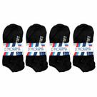 Kit 12 Pares Meia Preta Poliéster Elastano Soquete Cano Curto Adulto Moda Unissex Feminina Masculina Tamanho Único