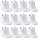Kit 12 Pares Meias Cano Curto Baixo Soquete Sapatilha Unissex Masculina Feminina Academia Confortável Original