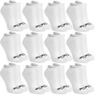 Kit 12 Pares Meias Cano Curto Soquete Algodão Sport Academia Cor:Todas PretasTamanho:G - 39 a 43