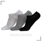 Kit 12 Pares Meias Sapatilhas Invisível Lisas Adulto Masculinas Feminina Unissex Atacado 116