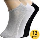Kit 12 Pares Meias Unissex Soquete - C56