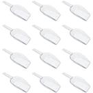 Kit 12 Pás para Gelo 23cm Bar Drink Festa Plástico Transparente Cinquetti