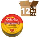 Kit 12 Pate De Língua Oderich Enlatado 100g Kit 12 Pate De Língua Oderich Enlatado 100g
