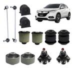 Kit 12 Peças Buchas + Pivo Susp Diant Honda Hrv 2015 A 2021