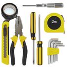 Kit 12 Peças com Chaves Allen, Fenda, Philips, Alicate e Trena 2m LWJH1801