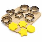 Kit 12 Peças Cortador De Pasta Americana Desenhos Diversos