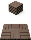 KIT 12 Peças Deck Modular Plástico 30x30