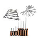 Kit 12 Peças Jogo De Chave Fixa E Estrela 6 A 17mm Starfer