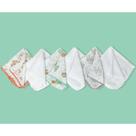 KIT 12 Peças Pano de Boca Fralda Toalhinha Com Overloque 100% algodão 30cm x 30cm em KIT 12 Peças Pano de Boca Fralda Toalhinha Com Overloque 100% algodão 30cm x 30cm em