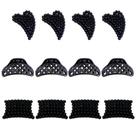 Kit 12 Peças Piranha Prendedor De Cabelo Lindeza