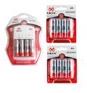 Kit 12 Pilhas AA Recarregaveis + Carregador De Pilhas e Bateria 9V Bivolt