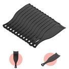 Kit 12 Plaquete para Tintura Mechas Cabelo Cabelereiro Luzes Profissional Dompel Preta Kit 12 Plaquete para Tintura Mechas Cabelo Cabelereiro Luzes Profissional Dompel Preta