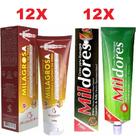 Kit 12 Pomada Milagrosa 150g + 12 Pomada Mil Dores 100g