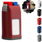 Kit 12 Porta Guardanapo de Mesa Canudo Sachê Multiuso Organizador Suporte Papel Lanchonete Triútil
