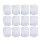 Kit 12 Porta objetos caneta multiuso acrílico Cristal transparente Kit 12 Porta objetos caneta multiuso acrílico Cristal transparente