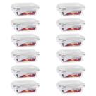 Kit 12 Pote De 1520Ml Com Tampa Trava Hermética Para Alimentos Kit 12 Pote De 1520Ml Com Tampa Trava Hermética Para Alimentos