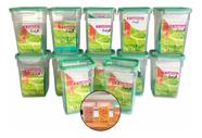 Kit 12 Pote Multiuso Freshy Plástico Freezer Sanremo Sr1760 1,4 L Kit 12 Pote Multiuso Freshy Plástico Freezer Sanremo Sr1760 1,4 L