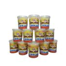 Kit 12 Potes Areia Magica Cor Laranja 200g Acrilex Art Kids Kit 12 Potes Areia Magica Cor Laranja 200g Acrilex Art Kids