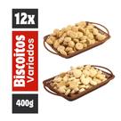 KIT 12 Potes de Biscoito Amanteigado Segredos de Minas 400g KIT 12 Potes de Biscoito Amanteigado Segredos de Minas 400g