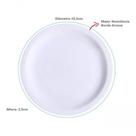 Kit 12 Pratos De Mesa Porcelana Iguaçu Almoço Jantar Germer