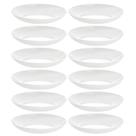 Kit 12 Pratos Fundos Tramontina de Porcelana Brancos 22cm Sophia Sopas Caldos Restaurantes