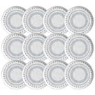 Kit 12 Pratos para Sobremesa Branco Cerâmica 21,5cm Buffet Kit 12 Pratos para Sobremesa Branco Cerâmica 21,5cm Buffet