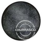Kit 12 Pratos Rasos Churrasco Carbon Porcelana 25cm Tramontina Cozinha Servir